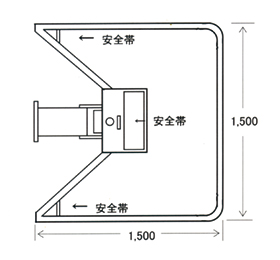 スカイBOX　SS-150寸法図