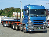 高床セミトレーラ コイル台車